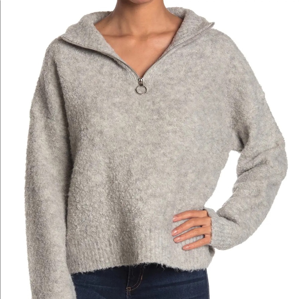 Quarter Zip Sweater